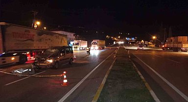 Sivas'ta trafik kazası: 1 kişi hayatını kaybetti