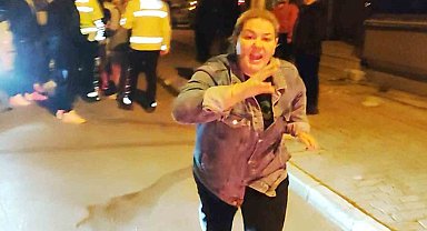 Şoförün kaçtığı kazada sahte şoför planı suya düşünce gazetecilere saldırdı