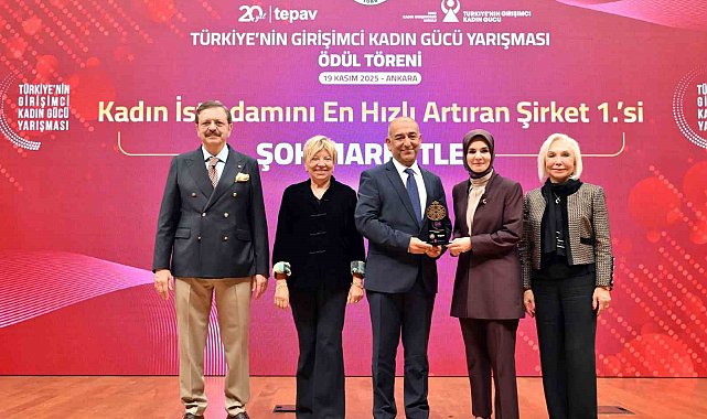 ŞOK Marketler'e "Kadın İstihdamını En Hızlı Artıran Şirket" ödülü