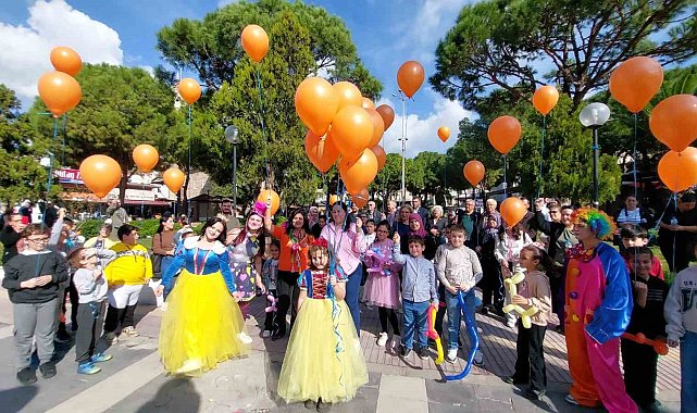 Söke'de Lösemi'yi atlatan Masal'ın Umudu Gökyüzüne Uçtu