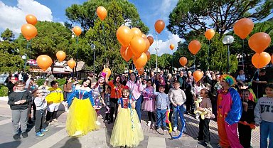 Söke'de Lösemi'yi atlatan Masal'ın Umudu Gökyüzüne Uçtu