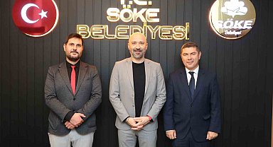 Söke'nin Yeni Başhekimi Yılmaz, Başkan Arıkan ile bir araya geldi