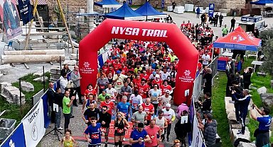 Sporseverler Nysa Antik Kenti'nde buluştu