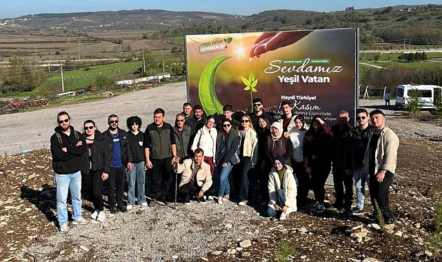 SUBÜ öğrencilerinden yeşil vatan seferberliği