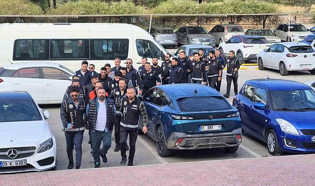 Suç örgütü operasyonunda 10 gözaltı
