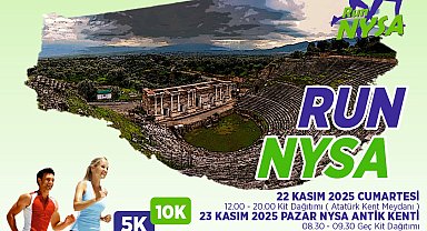Sultanhisar'da Run Nysa başlıyor