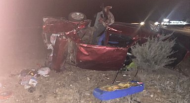 Takla atan Tofaş'ın sürücüsü hayatını kaybetti