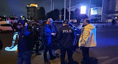 Taksim'de "huzur" uygulaması