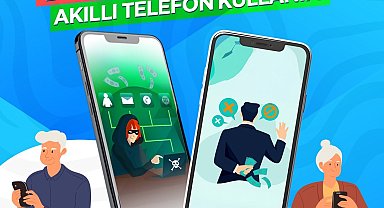 Talas Belediyesi'nden büyüklere güvenli telefon kullanımı eğitimi