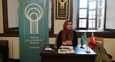 TDED Erzurum'un Konuğu Gamze Akçıl; "Yabancılara Türkçe öğretimi Türkiye'nin kültürel diplomasisine katkı sağlamaktadır"