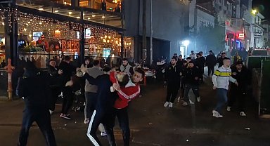 Tekirdağ'da birbirine giren taraftarlar mahalleyi savaş alanına çevirdi: 5 yaralı