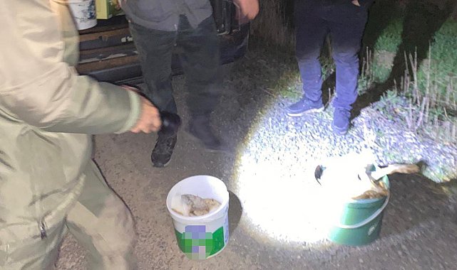 Tekirdağ'da gece avına baskın: 4 kişiye ceza