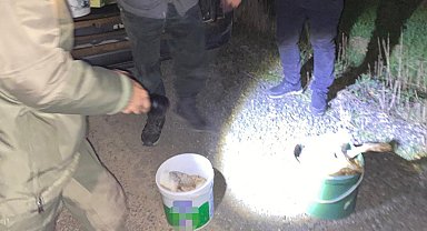 Tekirdağ'da gece avına baskın: 4 kişiye ceza