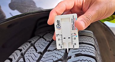 Tekirdağ'da kış lastiği denetimleri