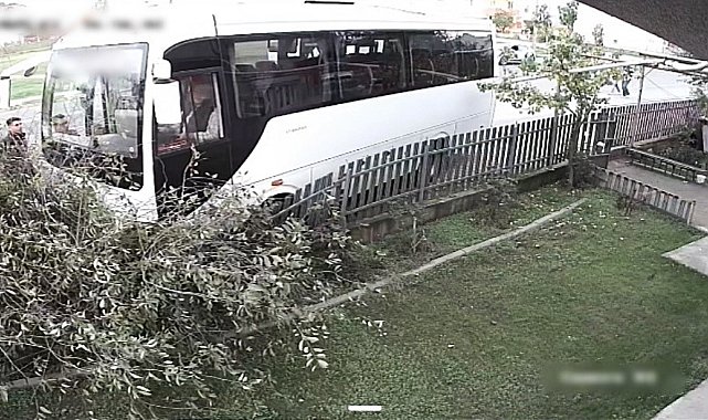 Tekirdağ'da servis minibüsü ağaca çarptı: 1 yaralı