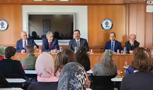 Temel Eğitim Genel Müdürü Savaşçı'nın Kütahya temasları