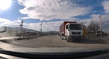 Ters şeritte dehşet anları