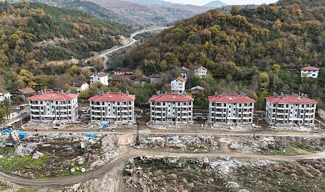 Tır Köyü'ndeki TOKİ Afet Konutlarında Sona Gelindi