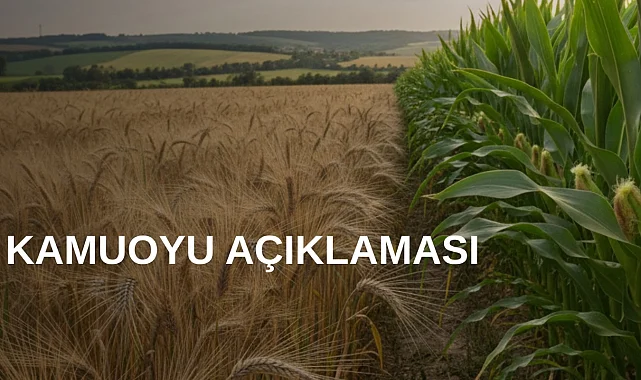 TMO'dan arpa ve mısır kontenjanlarıyla ilgili açıklama