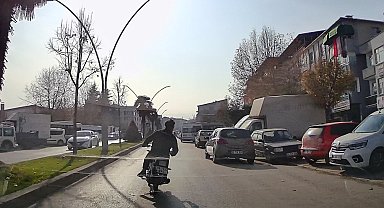 Tokat'ta abart egzozla rahatsızlık veren sürücüye ceza yağdı