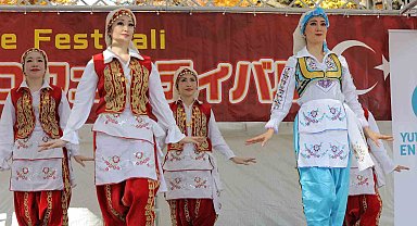 Tokyo'daki Türkiye Festivali renkli görüntülere sahne oldu
