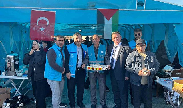 Tomarza'da Gazze için hayır panayırı yapıldı