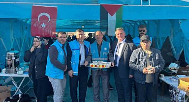 Tomarza'da Gazze için hayır panayırı yapıldı