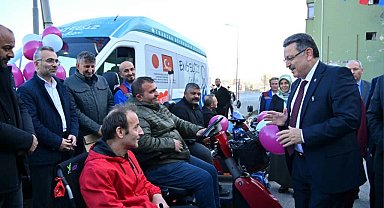 Trabzon'da Engelsiz Taksi'nin ikincisi hizmete başladı