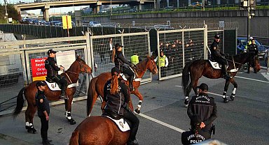 Trabzonspor taraftarı, RAMS Park'a geldi