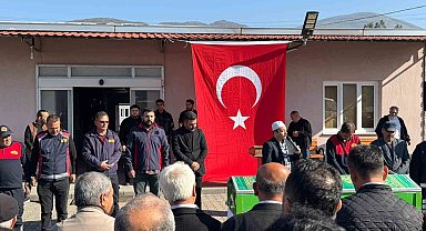 Trafik kazasında hayatını kaybeden itfaiye eri Koçtaş için tören düzenlendi