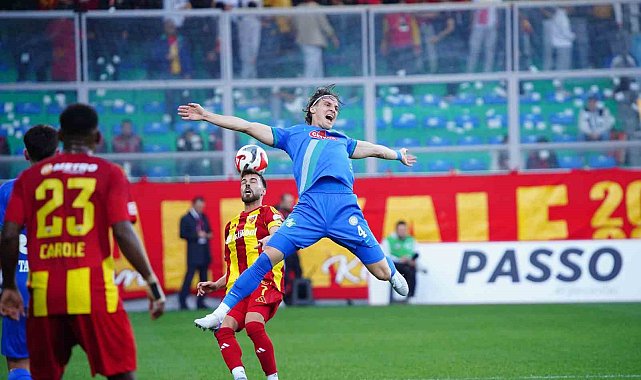 Trendyol Süper Lig: Çaykur Rizespor: 0 - Kayserispor: 1