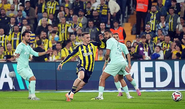 Trendyol Süper Lig: Fenerbahçe: 0 - Kayserispor: 0