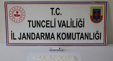 Tunceli'de metamfetamin operasyonu: 3 bin içimlik uyuşturucu ele geçirildi
