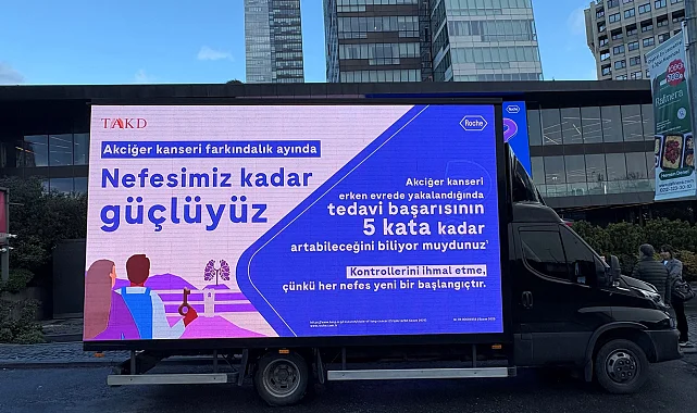 Türk Akciğer Kanseri Derneği'nden 'erken tanı hayat kurtarır' kampanyası