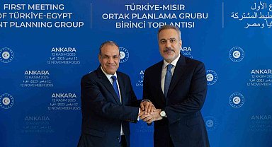 Türkiye-Mısır Ortak Planlama Grubu Birinci Toplantısı başladı