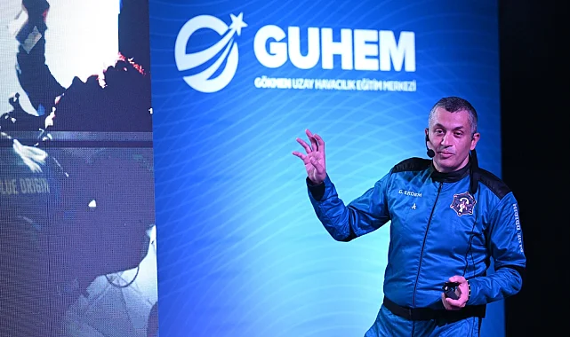 Türkiye'nin 3. astronotu Gökhan Erdem uzay deneyimini GUHEM'de paylaştı... GUHEM bana ilham oldu