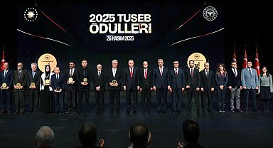 TÜSEB ödülleri sahiplerini buldu