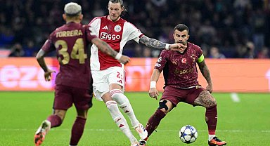 UEFA Şampiyonlar Lig: Ajax: 0 - Galatasaray: 0