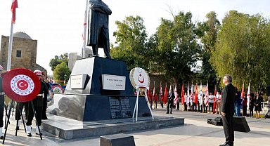 Ulu Önder Atatürk, vefatının 87. yıldönümünde KKTC'de anıldı