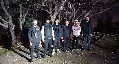 Uludağ'da ormanda mahsur kalan 6 kişi kurtarıldı