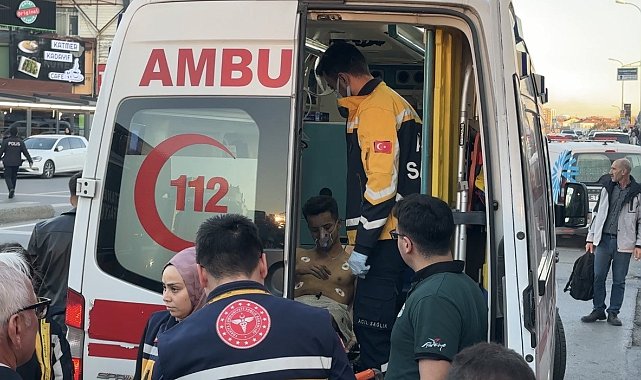 Ümraniye'de depo yangını: Bir işçi dumandan etkilendi