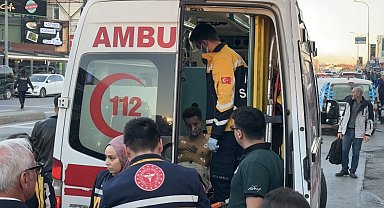 Ümraniye'de depo yangını: Bir işçi dumandan etkilendi