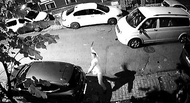 Ümraniye'de saldırgan tarafından aracı parçalanan vatandaş: "Levyeyi balkona fırlattı, canımızı zor kurtardık"