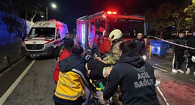 Üsküdar'da zincirleme kaza: Tofaş marka araç hurdaya döndü