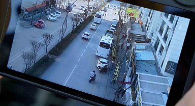 Uygulama noktasından kaçan motosikletli, drondan kaçamadı: 19 bin 527 lira ceza yedi