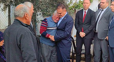 Vali Akbıyık, Şehit Astsubay Kuran'ın ailesine taziyede bulundu