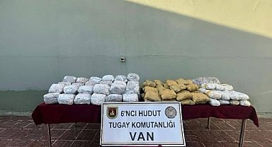 Van sınır hattında 109 kilogram uyuşturucu ele geçirildi