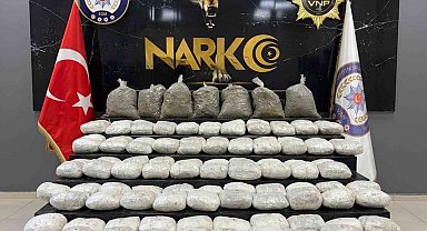 Van'da 134 kilo uyuşturucu ele geçirildi