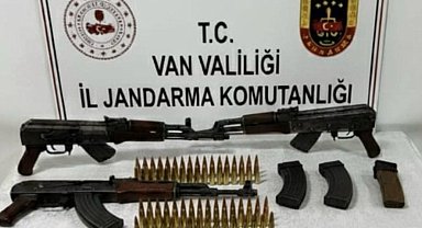 Van'da 3 adet uzun namlulu silah ele geçirildi