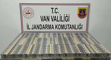 Van'da bin 980 paket kaça sigara ele geçirildi